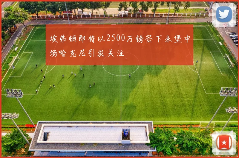 埃弗顿即将以2500万镑签下米堡中场哈克尼引发关注
